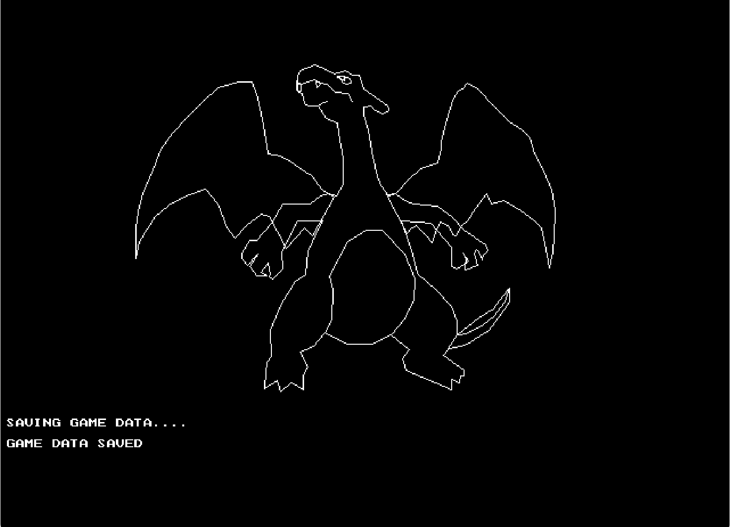 Charizard save-screen thumbnail